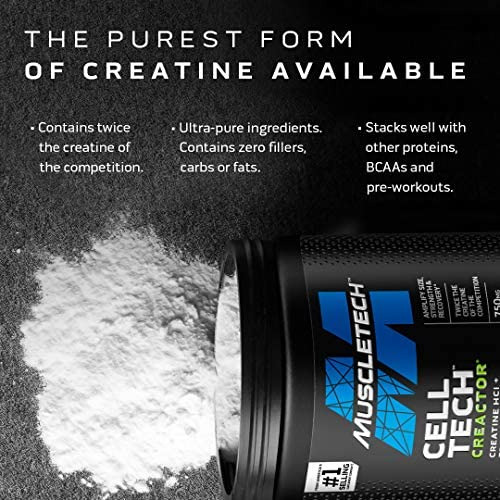 | Muscletech Cell-tech Criador | Fórmula Creatina Hcl | Cons