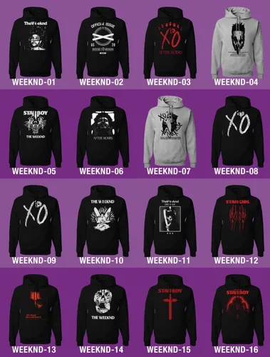 Sudaderas de the 2025 weeknd