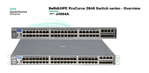 Switch Hp Procurve 2848 48 Portas Gb J4904a