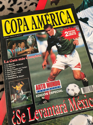 Revista Auto Mundo Deportivo Copa America + Póster + Regalo