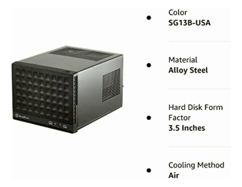 Silverstone Technology Ultra Compact Mini-itx Computer Case