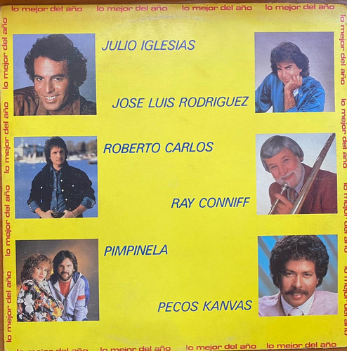 Disco Lp - Variado / Lo Mejor Del Año. Compilación (1983)