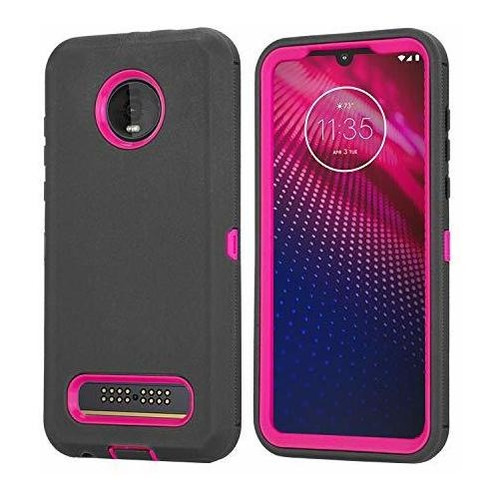 Aimoll-88 Para Moto Z4 Play Funda, Compatible Con Moto Z4 Fu