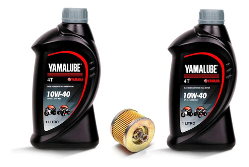 2 Lt Yamalube 10w40+filtro Oleo Crosser 2020