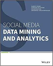 Social Media Data Mining And Analytics