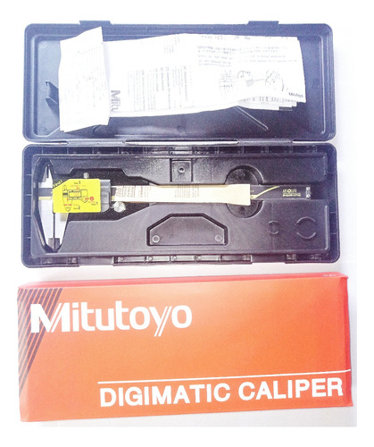 Pie De Metro Digital Mitutoyo* 8'' 200mm Envio Gratis