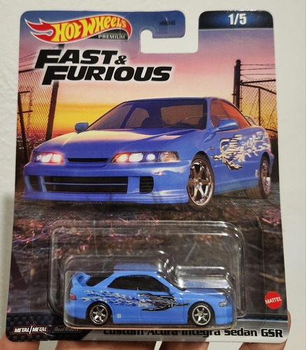 Hot Wheels Fast And Furious Acura Integra Sedan