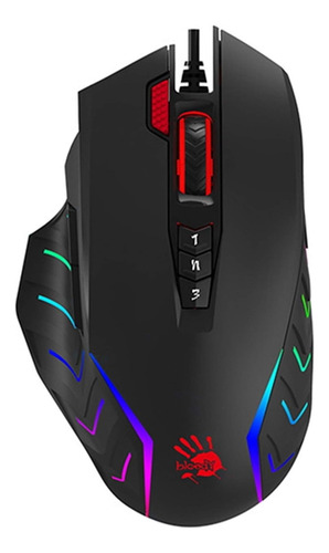 Ratón Para Juegos Sky Digital Bloody J95, Con Cable Usb Multicolor.