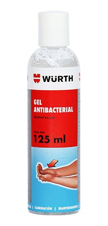 Gel Antibacterial Wurth 125ml