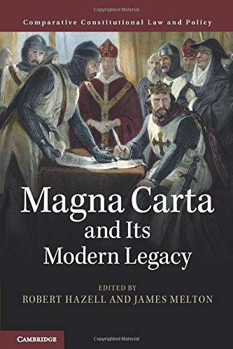 Libro Magna Carta And Its Modern Legacy Nuevo