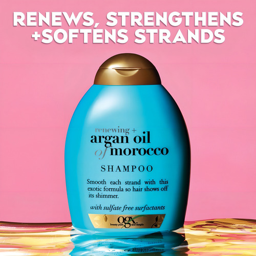 Shampoo Ogx Argan Oil Of Morocco Renewing 385ml