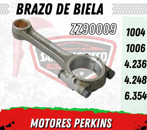 Brazo De Biela Perkins Zz90009 1005/1006/6.354/4.248/4.236
