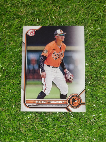 Cv Maikol Hernández Rookie 2021 Bowman Draft 