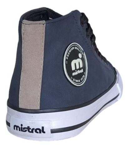Zapatillas Botita Bota Hombre Original Cuero Mistral