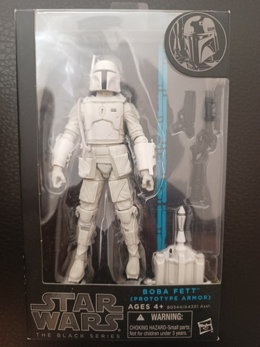 Star Wars Figura Boba Fett Prototipo 6 Pulgadas Black Series (Usado)