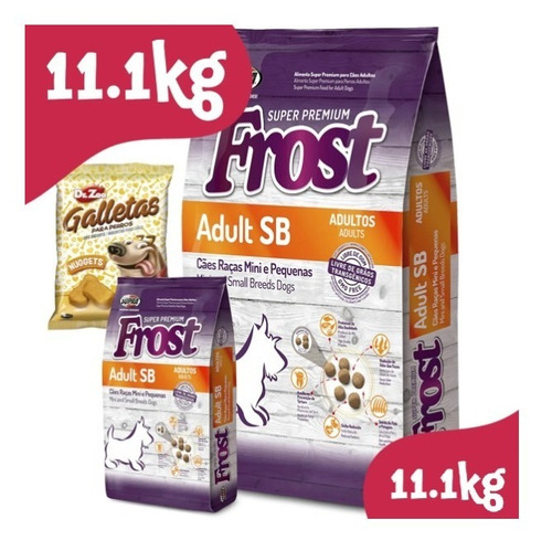 Frost Adulto Raza Pequeña 10k+contenedor+envio Gratis