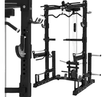 Comprar Multigym Rack Sonnos Completo Pro Con Poleas Full Accesorios Estructura Negro Tapizado Negro