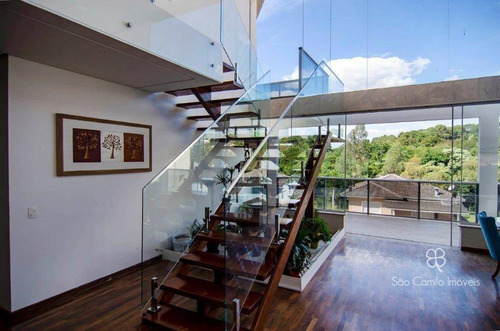 Imagem 8 de 30 de Casa Com 4 Dormitórios À Venda, 507 M² Por R$ 1.700.000,00 - Condomínio Quintas De São Fernando - Cotia/sp - Ca2243