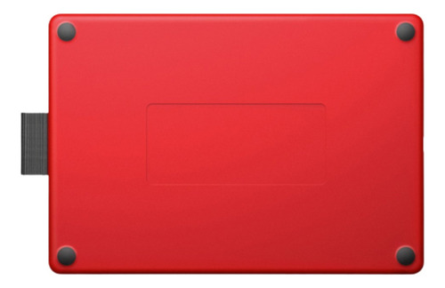 Imagen 3 de 5 de Tableta gráfica Wacom One by Wacom CTL-472 negra y roja