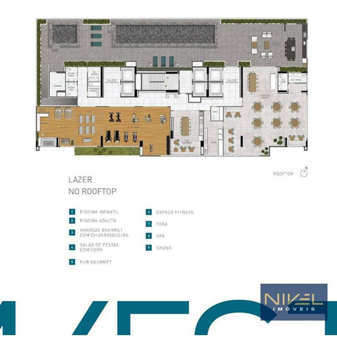 Imagem 21 de 27 de Lançamento Reserva Newest - 3 Dormitórios À Venda, 185 M² Por R$ 1.320.000 - Setor Oeste. - Ap0139