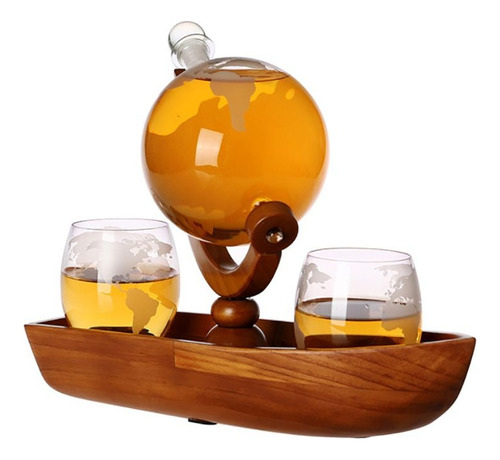 Aereador De Vino Decantador Cristal Whisky Vidrio Licorera