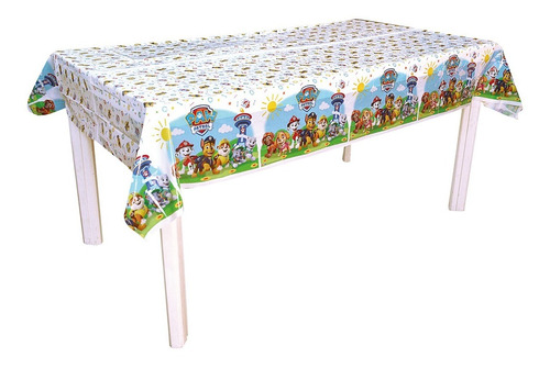 Mantel Plastico Rectangular 1,20 X 1,80 - Paw Patrol