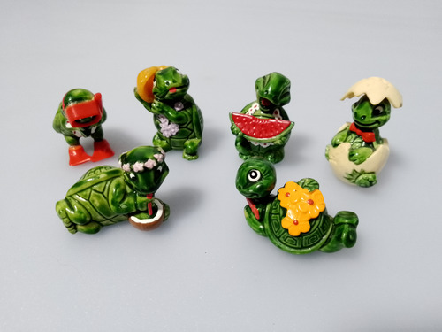 Kit Lote 6 Peças Tartalegres Kinder Ovo 1993 Bonecos