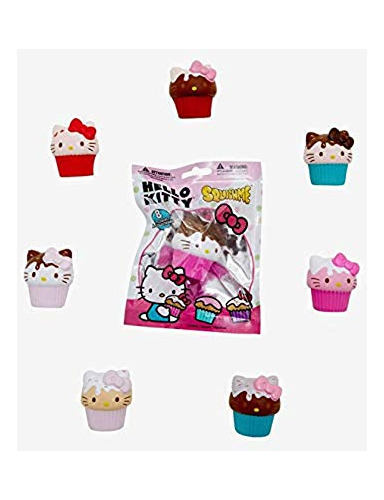 Bolsa Aleatoria Squishme Just Toys Con Diseño De Hello Kitty