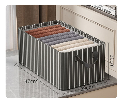 Y Caja De Almacenamiento De Ropa Plegable Para Jeans Con