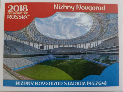 Lamina Album Mundial Rusia 2018 / Niznhy Novgorod Stadium