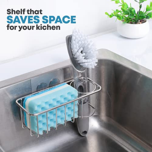Soporte Fregadero Cocina 3 En 1 - Acero Inoxidable 304,