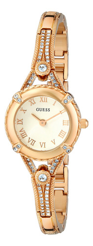 Relógio Guess Petite Com Inspiração Vintage Em Tom Dourado U
