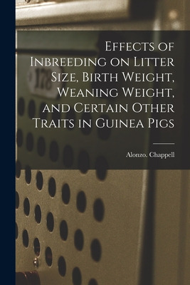 Libro Effects Of Inbreeding On Litter Size, Birth Weight,...