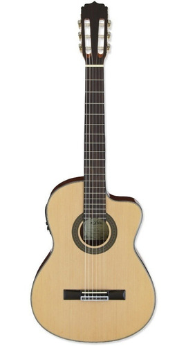 Guitarra Electroacústica Eq Afinador Naylon Pino Ak-30ce