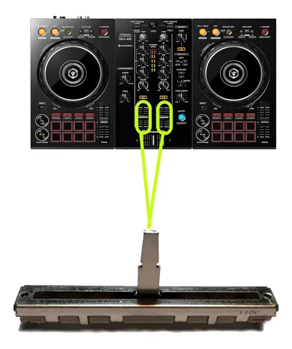 comprar Potenciômetro Fader Controladora Ddj 400 Pioneer Original