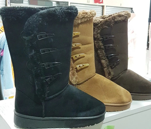 Bota Pantufla Para Invierno Con Chiporro  Varios Colores