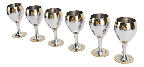 Copa De Vino De Metal, Copas De Vino De Acero Inoxidable