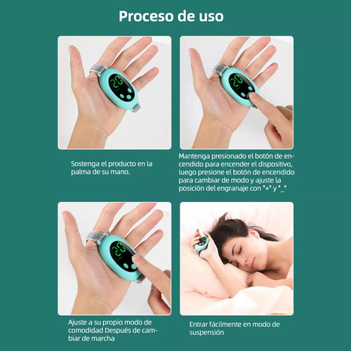 1pc El Dispositivo De Ayuda Para Dormir Ayuda A Aliviar