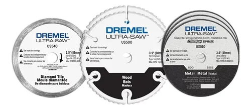 Kit De Discos De Corte Dremel Us700 Ultra-saw De 6 Piezas