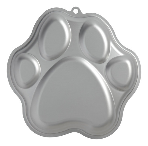 Wilton Molde Para Pastel Con Estampado De Patas, Plata, Alu.