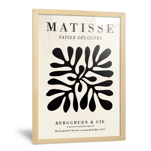 Cuadros Con Formas Geométricas Abstractas Matisse 20x30cm
