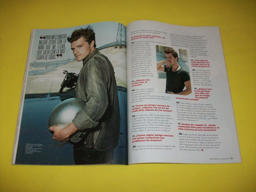 Imagen 4 de 10 de Josh Hutcherson Revista Seventeen Jennifer Lawrence Demi Lov
