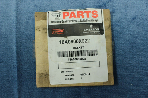 New Fisher Gasket 18a0900x022 Dde