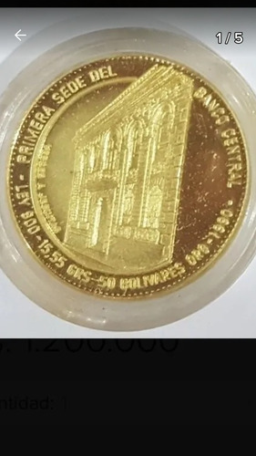 Moneda Oro 22kl En Su Capsula Original En Oferta.