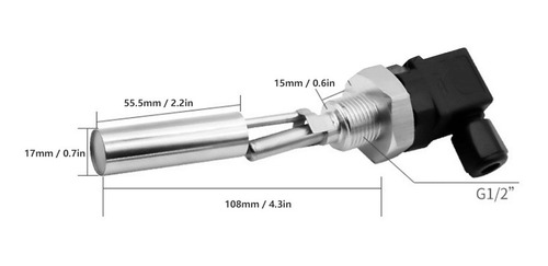 Sensor De Nivel De Agua /2\ Dc0-220v Control Multipunto Alto
