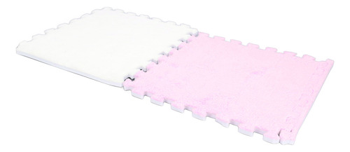 Alfombrilla De Felpa Gruesa Entrelazada, 10 Unidades, Espuma