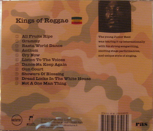 Cd Kings Of Reggae (junior Reid) Estándar