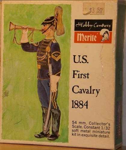 Vintage. Merite.soldados.#822.u.s. First Cavalry 1884. Metal