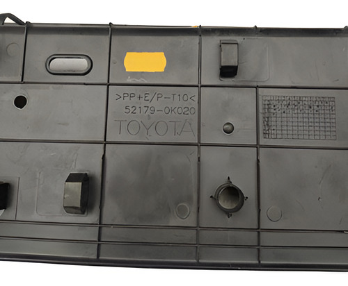 Moldura Porta Placa Hilux 06-15 Tra Lib1839