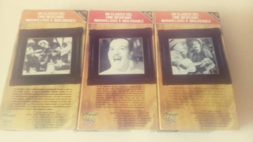 Vhs, 7 Clasicos De Peliculas Mexicanas (Usado)